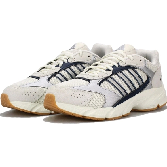 NEW Adidas Men's White and Gray Athletic Sneakers